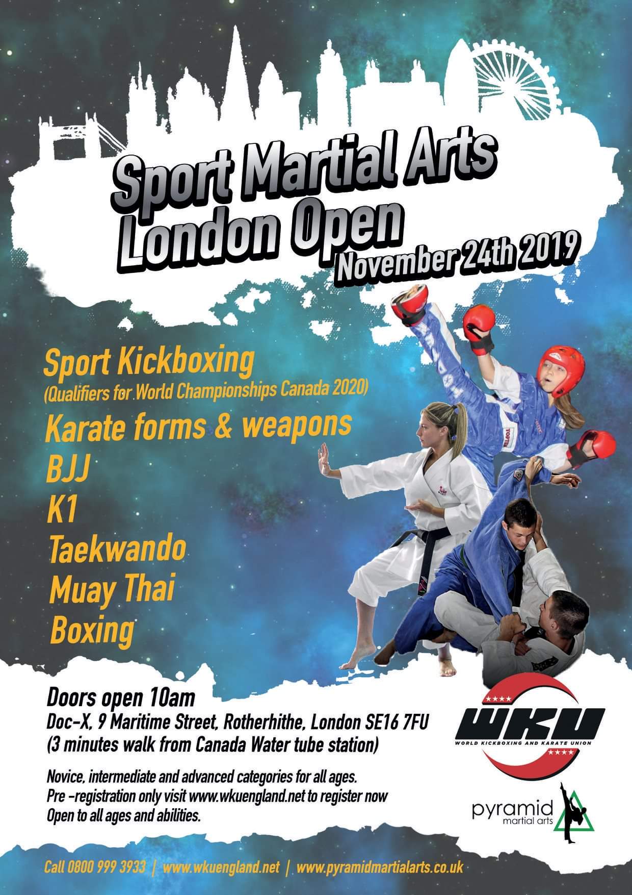 Sport Martial Arts London Open Kihapp