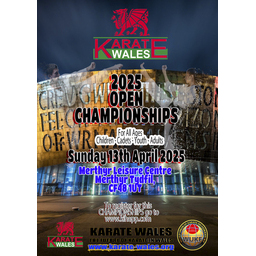 Logo of Karate Wales Open Competition 2026