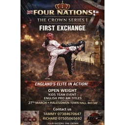Logo of Four Nations Fight Show - The Crown Series