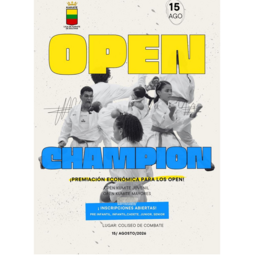 Logo of OPEN CHAMPION