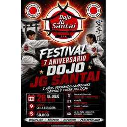 Logo of FESTIVAL 7.º ANIVERSARIO DOJO JG SANTAI