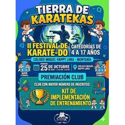 Logo of II FESTIVAL DE KARATE DO CÓRDOBA 2026
