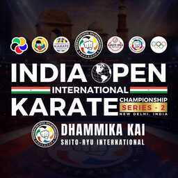 Logo of INDIA OPEN INTERNATIONAL KARATE CHAMPIONSHIP SERIES 2