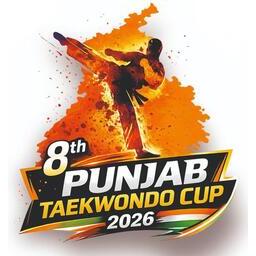 Logo of 8th Punjab Taekwondo Cup 2025