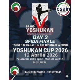Logo of YOSHUKAN CUP 2026 3° giornata