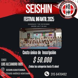 Logo of Festival Infantil Seishin 2025